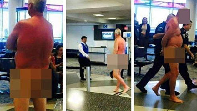 Man Reportedly Strips Naked to Protest Overbooked Flight 
