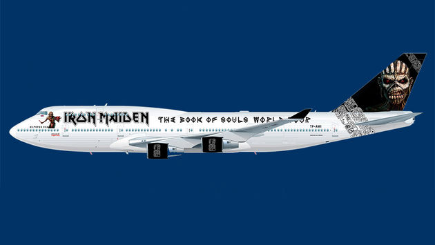 Iron Maiden to Fly Giant Boeing 747 During Upcoming World Tour