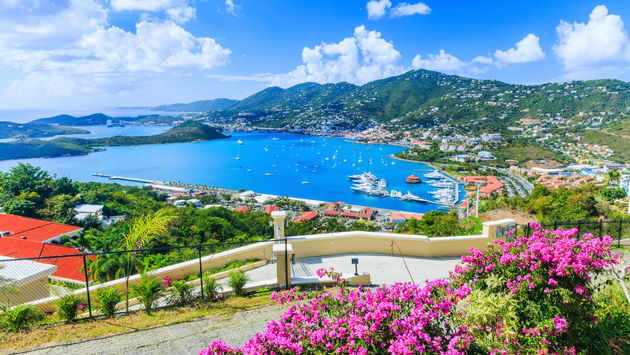 Caribbean, St Thomas US Virgin Islands. Panoramic view. (photo via sorincolac / iStock / Getty Images Plus)