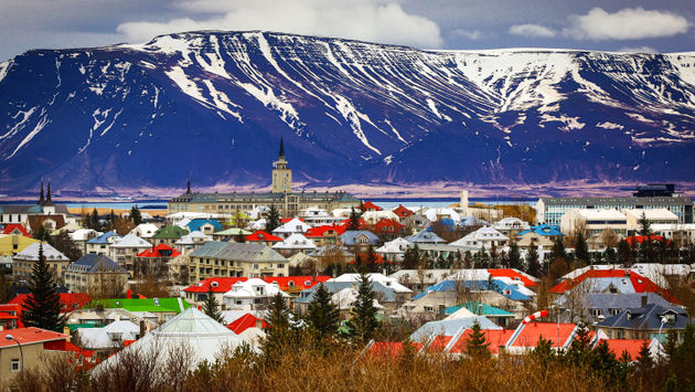 Reykjavik, Iceland's Capital City (photo via SuppalakKlabdee / iStock / Getty Images Plus)
