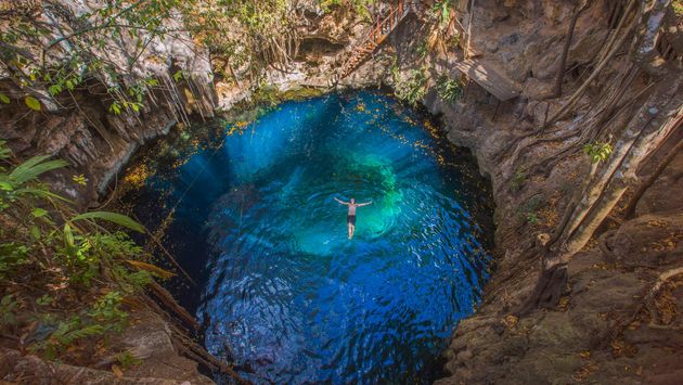 En los primeros meses de este 2022, Yucatán ha recibido más turistas que en los primeros tres meses del año 2019. (Photo via: GAdventures).