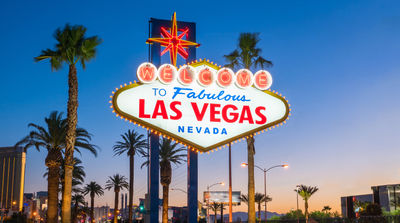 The Welcome to Fabulous Las Vegas sign in Las Vegas, Nevada USA (Photo via f11photo / iStock / Getty Images Plus)