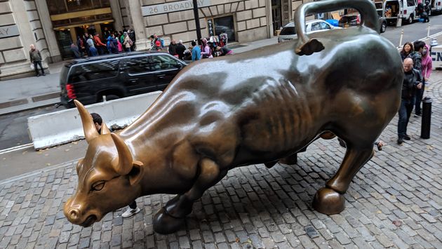 The Charging Bull on Wall Street, NYC