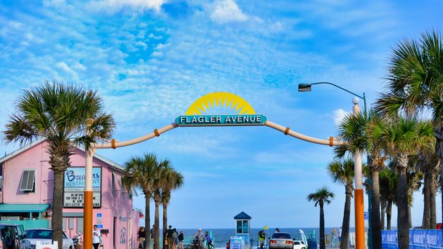 Flagler Avenue, New Smyrna Beach, Florida, beach