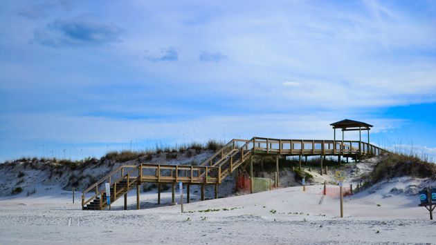Smyrna Dunes Park, New Smyrna Beach, boardwalk, beach, Florida