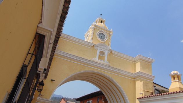 The Santa Catalina Arch in Antigua Guatemala