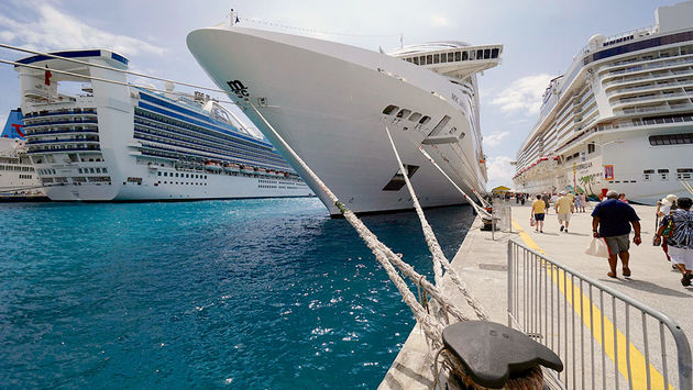 cruise ships, Port St. Maarten, cruise, cruise ship