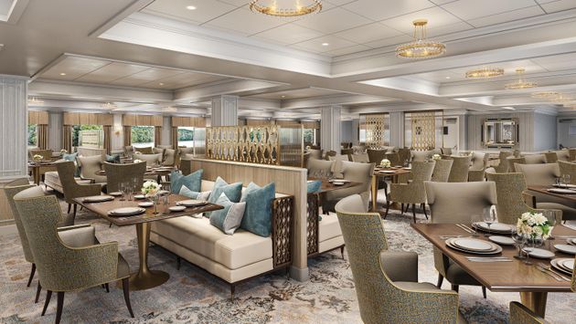 American Cruise Lines, new remodel, cruise dining