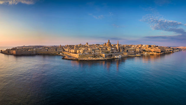 Valletta sunset