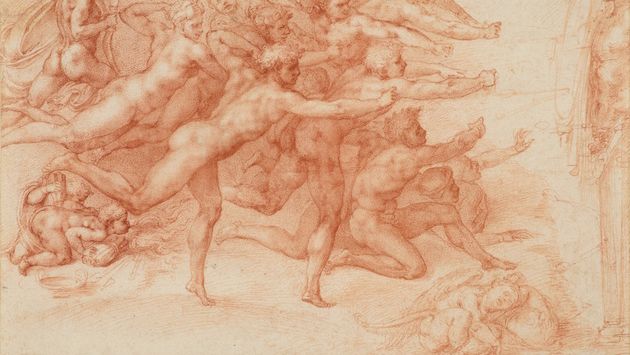 Michelangelo's 'Archers Shooting at a Herm'
