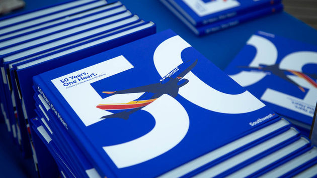 Southwest Airlines book, Southwest Airlines 50th anniversary