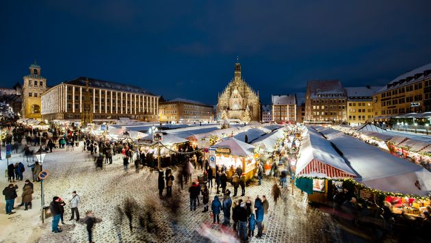 Christmas market, Nuremberg, Germany, Bavaria
