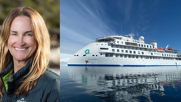 Aurora Expeditions Chief Marketing Officer Hayley Peacock-Gower