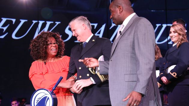 Oprah Winfrey at HAL ceremony
