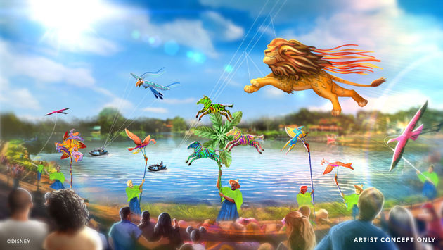 Rendering of Disney KiteTails at Animal Kingdom