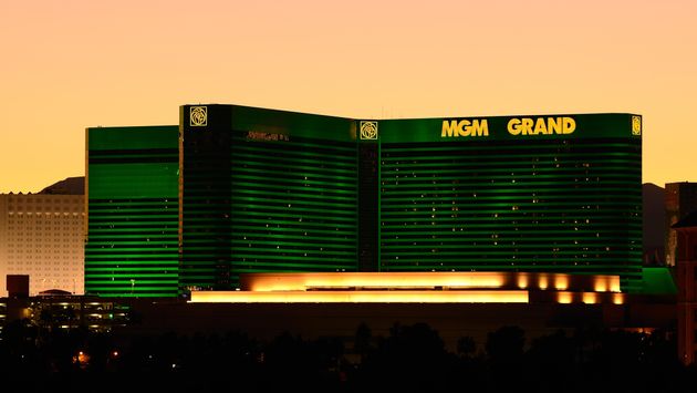 MGM Grand Las Vegas at night
