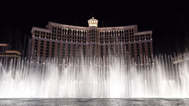 Fountains of Bellagio show