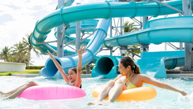 Playa Hotels & Resorts, Hyatt Ziva Riviera Cancun, water slide