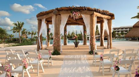 Wedding gazebo at Secrets Maroma Beach Riviera Cancun