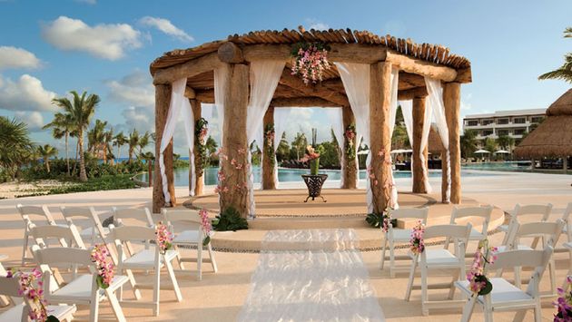 Wedding gazebo at Secrets Maroma Beach Riviera Cancun