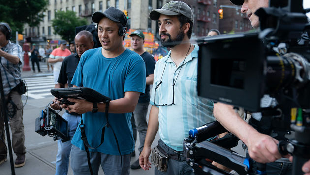 The filming of  "In the Heights"