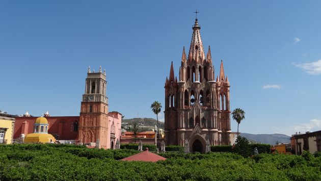 San Miguel de Allende, reconocida por la UNESCO como Ciudad Patrimonio de la Humanidad.