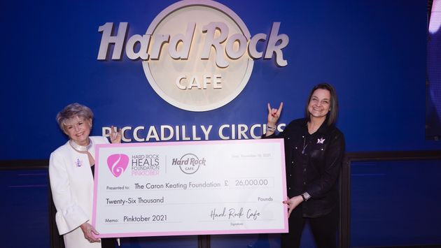 Hard Rock International, breast cancer, giving back