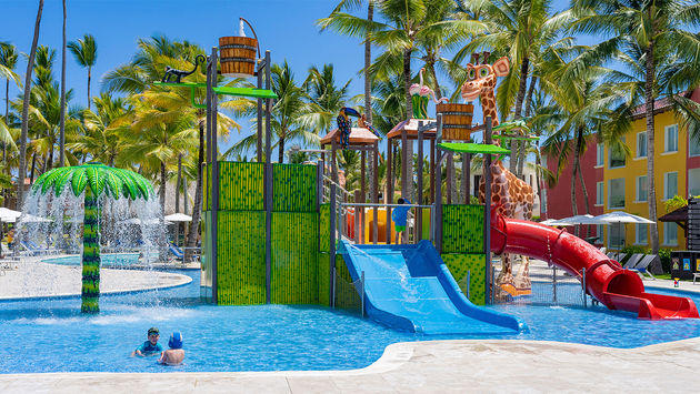 Kids pool and play area at Tropical Deluxe Princess