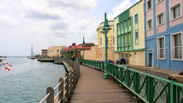Promenade in Bridgetown, Barbados
