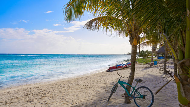 Mahahual beach in Quintana Roo