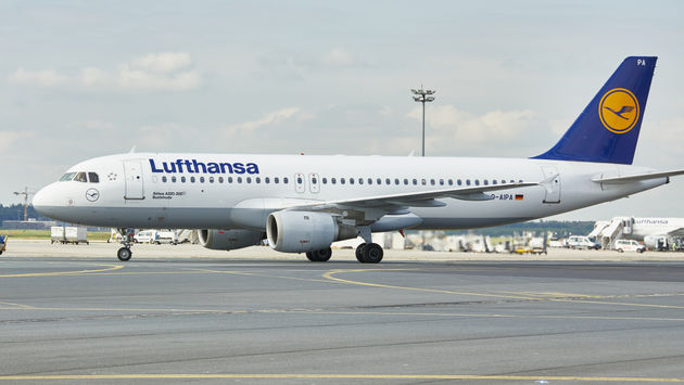 Lufthansa, A320, plane