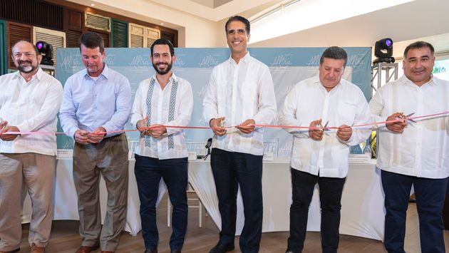 Playa Hotels & Resorts and Wyndham Hotels & Resorts celebrate the ribbon cutting for Wyndham Alltra Cancun