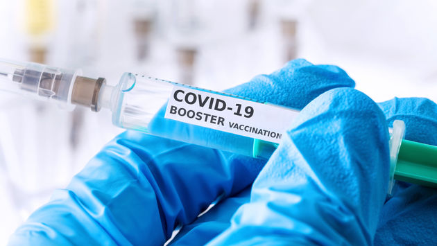 COVID-19 vaccination booster shot.