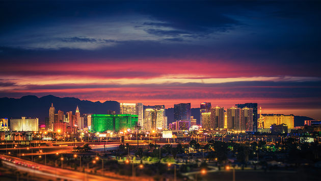 PHOTO: Las Vegas Skyline at Dusk (photo via welcomia / iStock / Getty Images Plus)