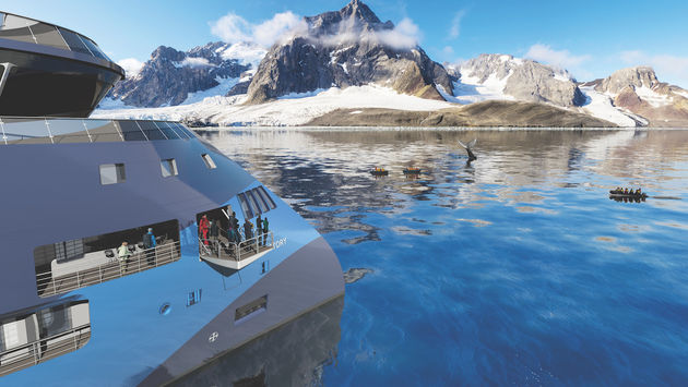 A rendering of Ocean Victory in Alaska