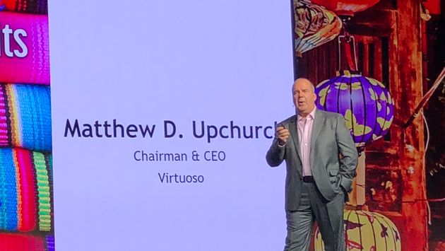 Matthew Upchurch, Virtuoso Chairman and CEO, at 2018 Virtuoso Travel Week