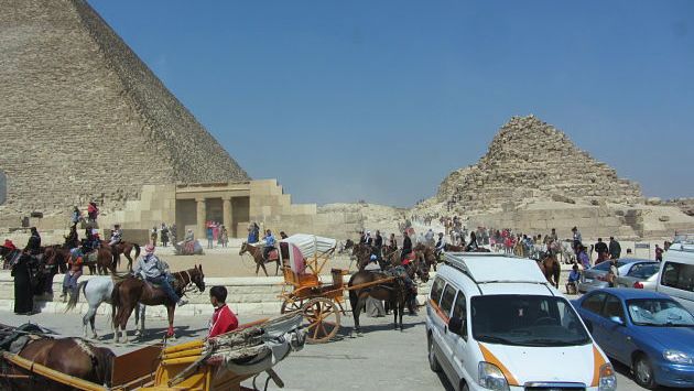 Giza Egypt pyramids