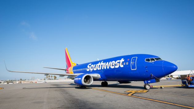 Southwest Airplane (Photo via Southwest)