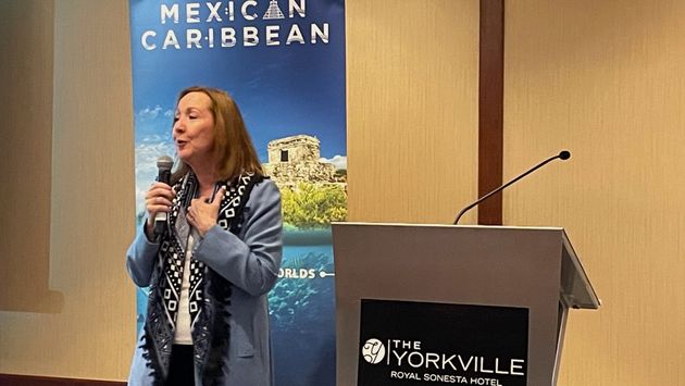Lizzie Cole, executive director of promotion for the tourism board of Quintana Roo
