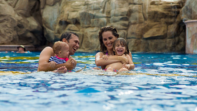 Family fun in the pool at Solmar Hotels & Resorts' Playa Grande