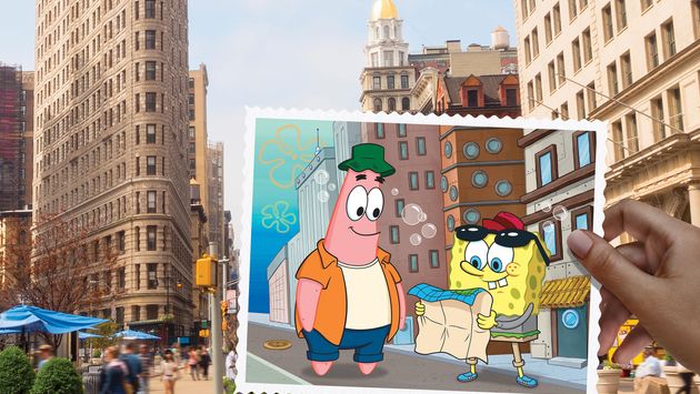 NYC & Company SpongeBob SquarePants ad