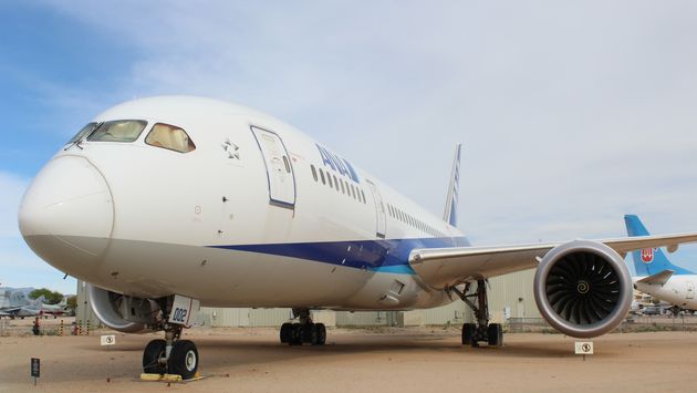Boeing 787 Dreamliner at Pima Museum in Tuscon, Arizona