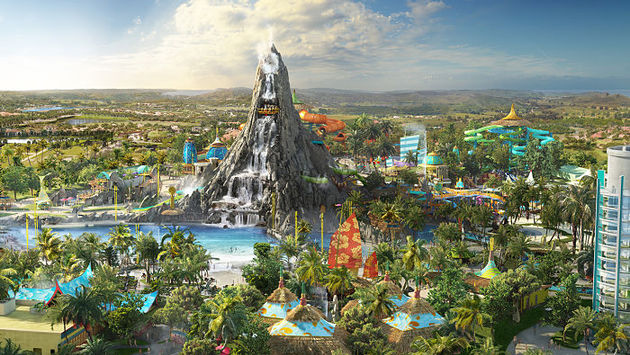 Universal Orlando Resort Volcano Bay rendering
