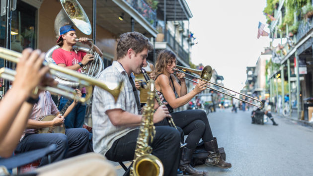 New Orleans, New Orleans & Company, musicians, street performers