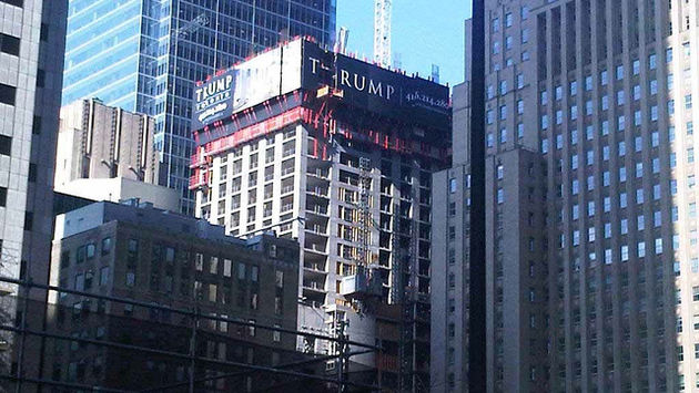 Trump International Hotel and Tower Toronto under construction