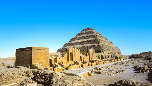 Pyramid of Djoser in the Saqqara necropolis