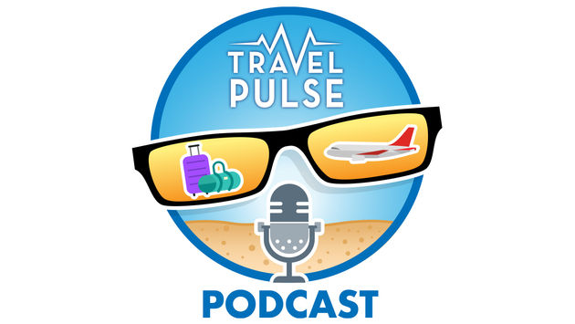 The TravelPulse Podcast logo