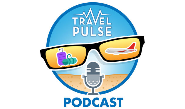 The TravelPulse Podcast logo