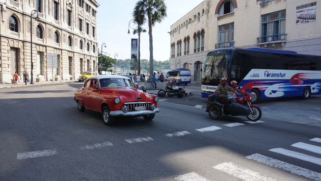 In downtown Havana Cuba