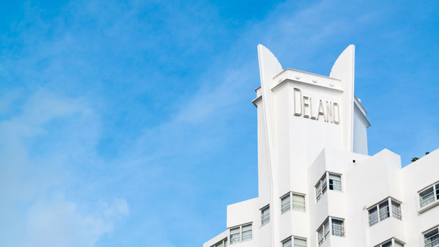 The Art Deco Delano South Beach on Collins Avenue in Miami Beach is an iconic sbe property.